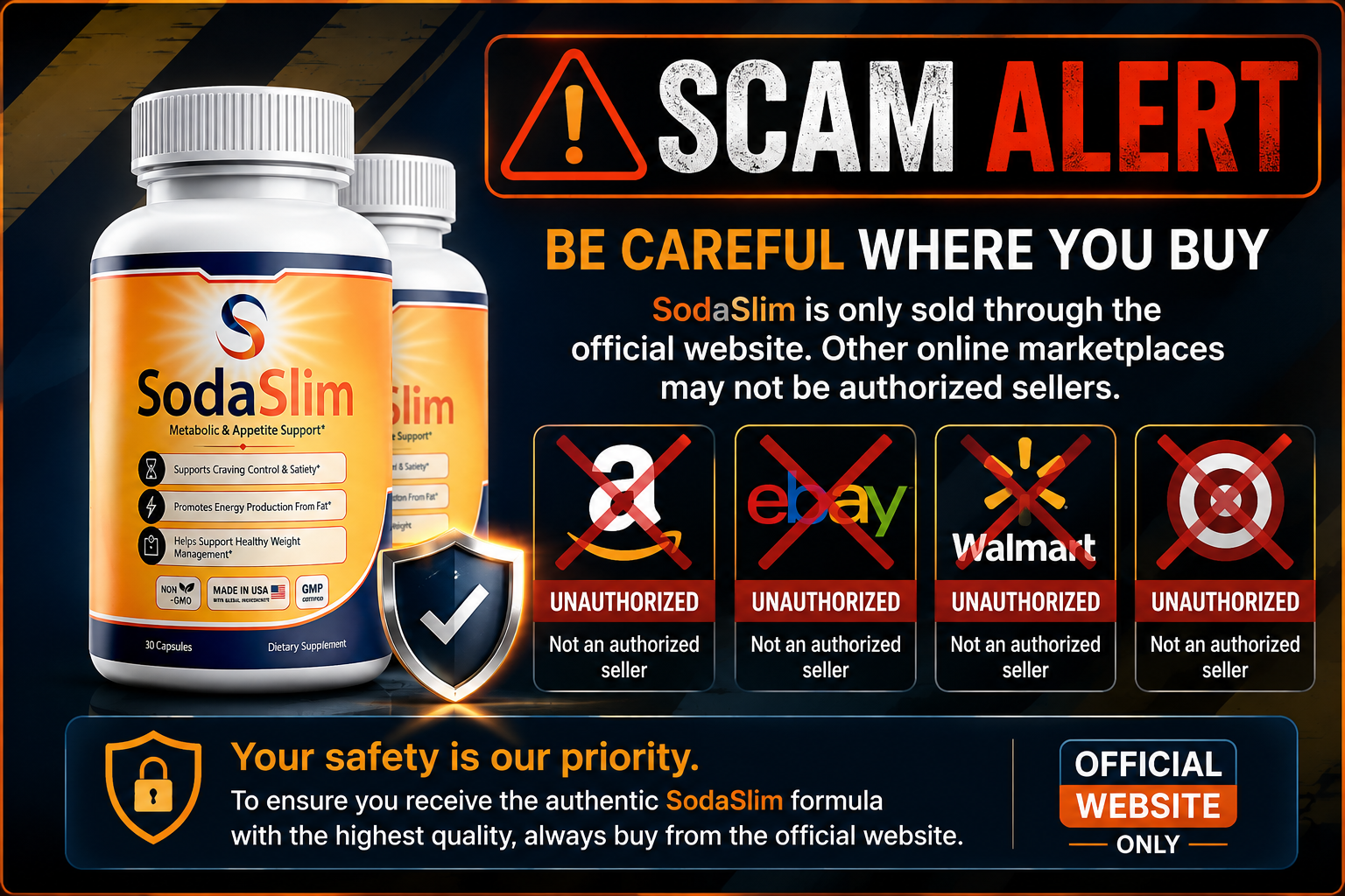 SodaSlim scam warning